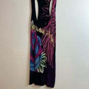 Christian Audigier Los Angeles tank dress with bling, Vegas style dresses